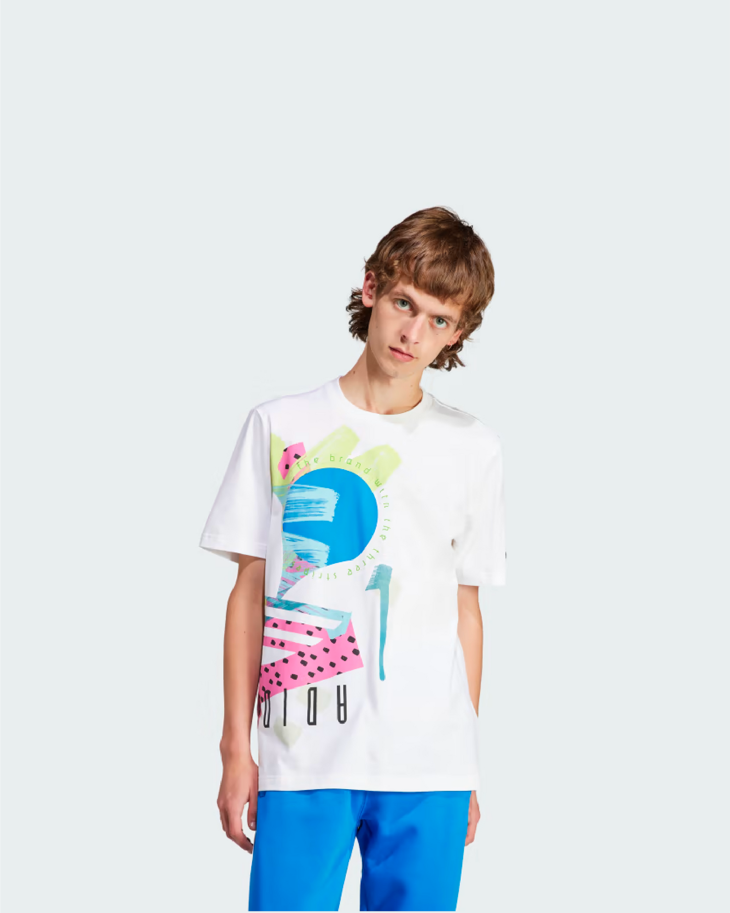 ADIDAS RETRO TEE - WHITE