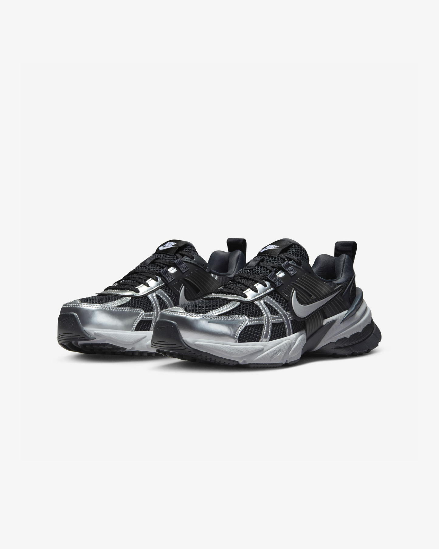 NIKE V2K RUN "BLACK METALLIC"