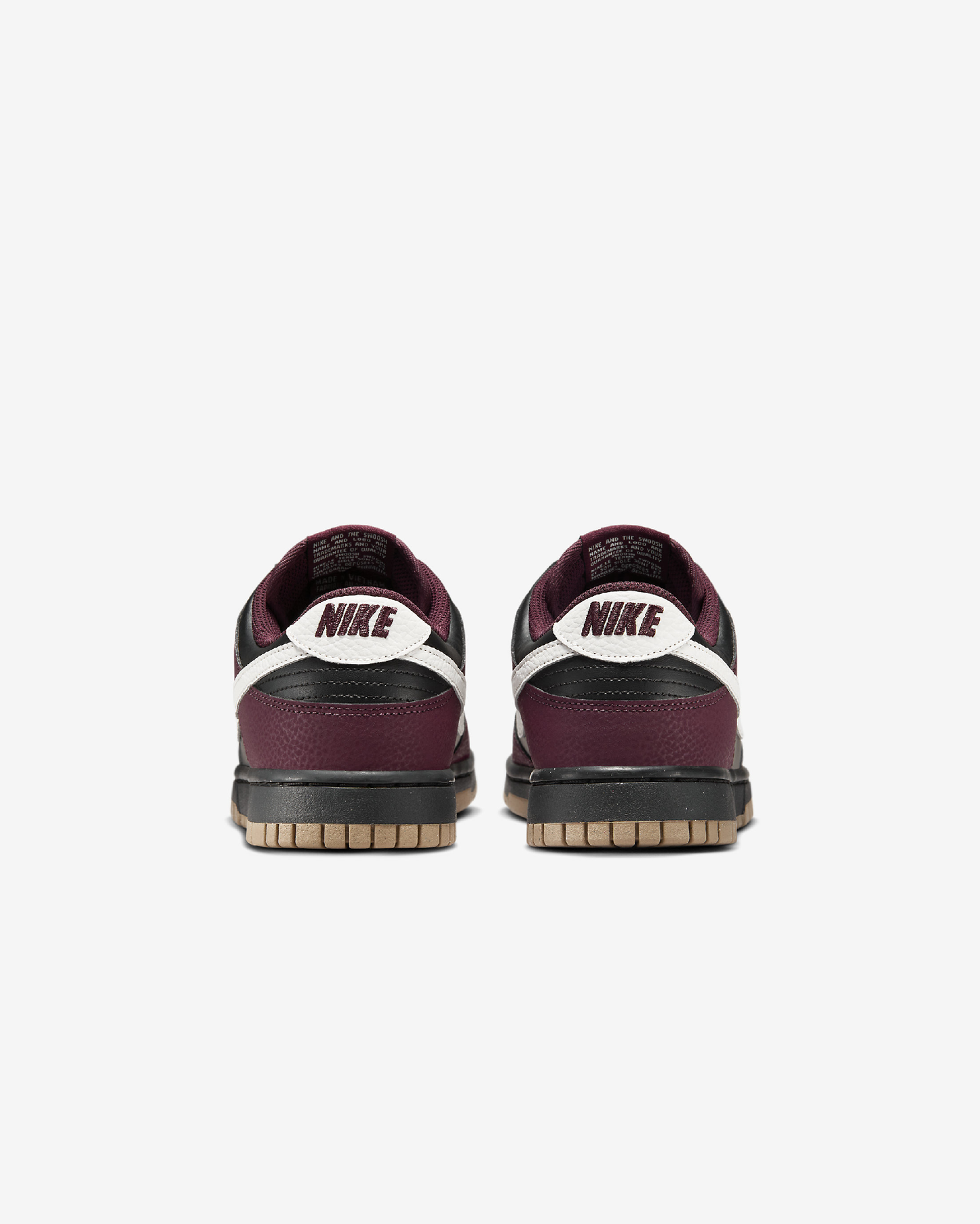 NIKE DUNK LOW NEXT NATURE "BURGUNDY CUSH"