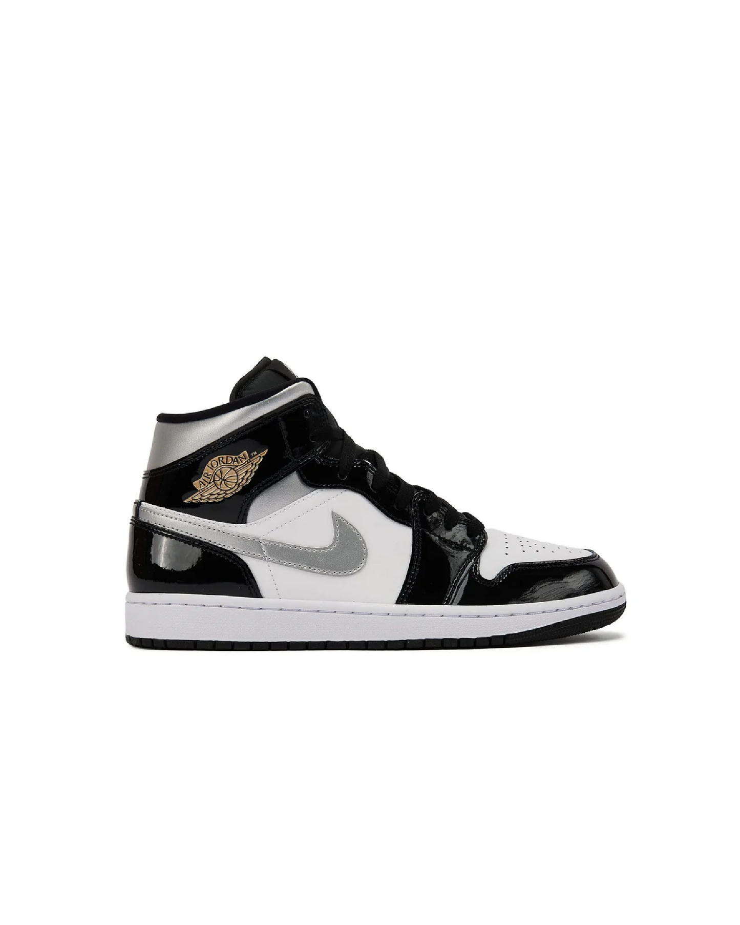 AIR JORDAN 1 MID "BLACK PATENT"
