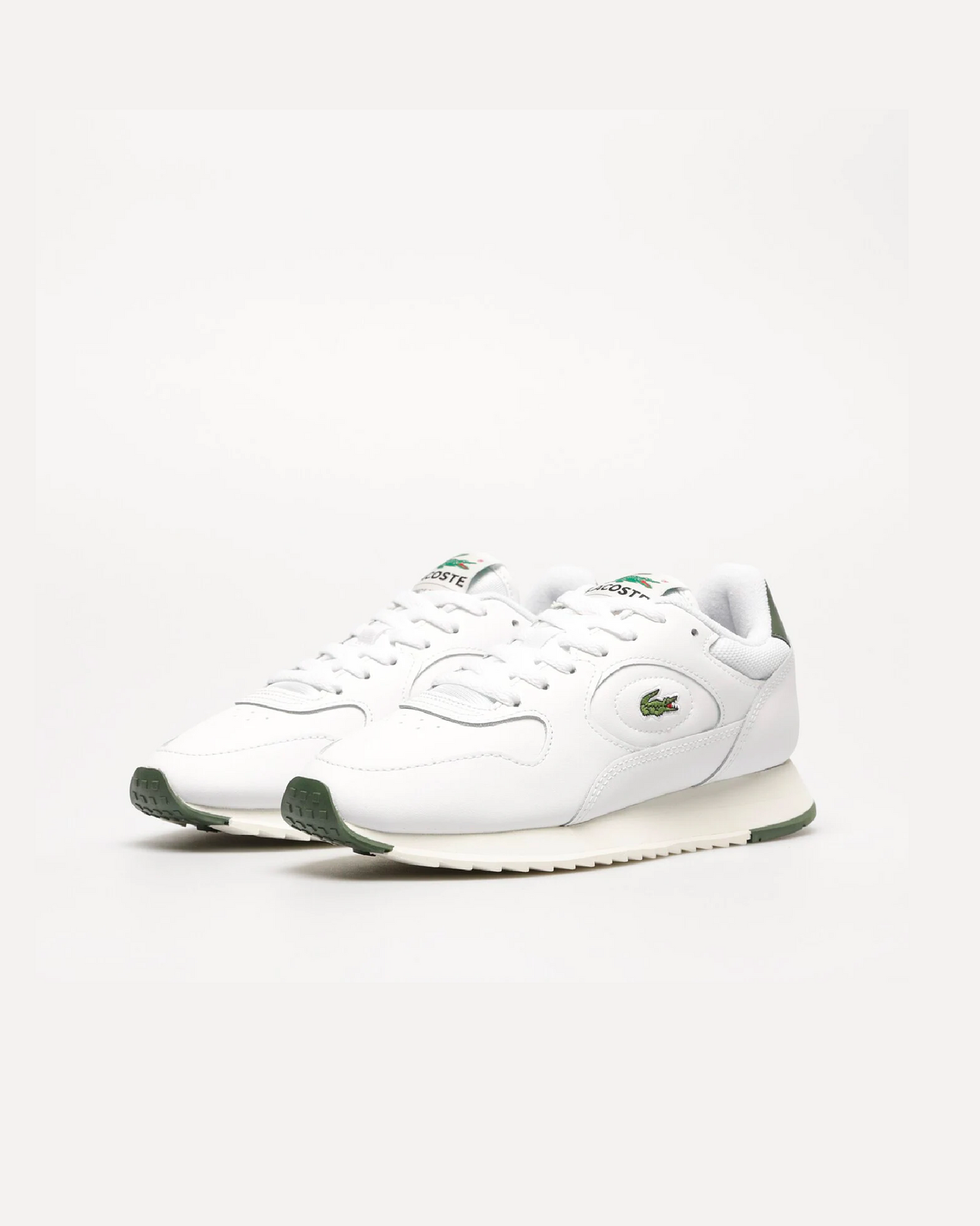 LACOSTE LINE TRACK 223 1 SFA - WHT/GRN