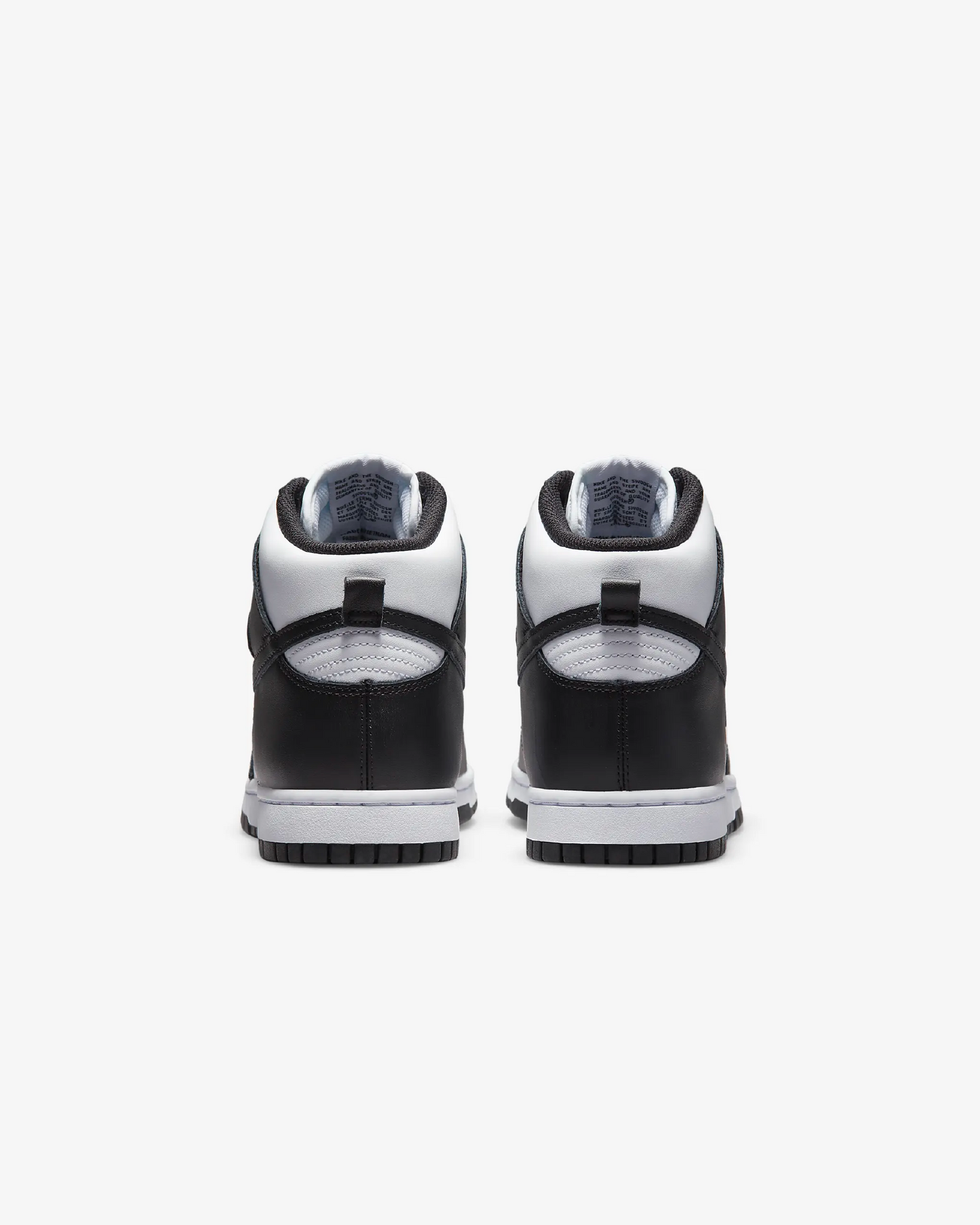 NIKE DUNK HI RETRO - WHITE/BLACK