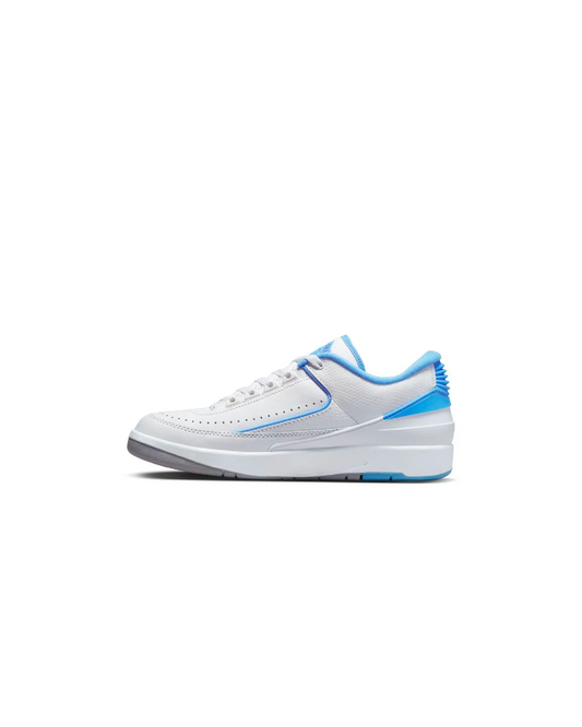 AIR JORDAN 2 RETRO LOW - WHITE UNIVERSITY BLUE