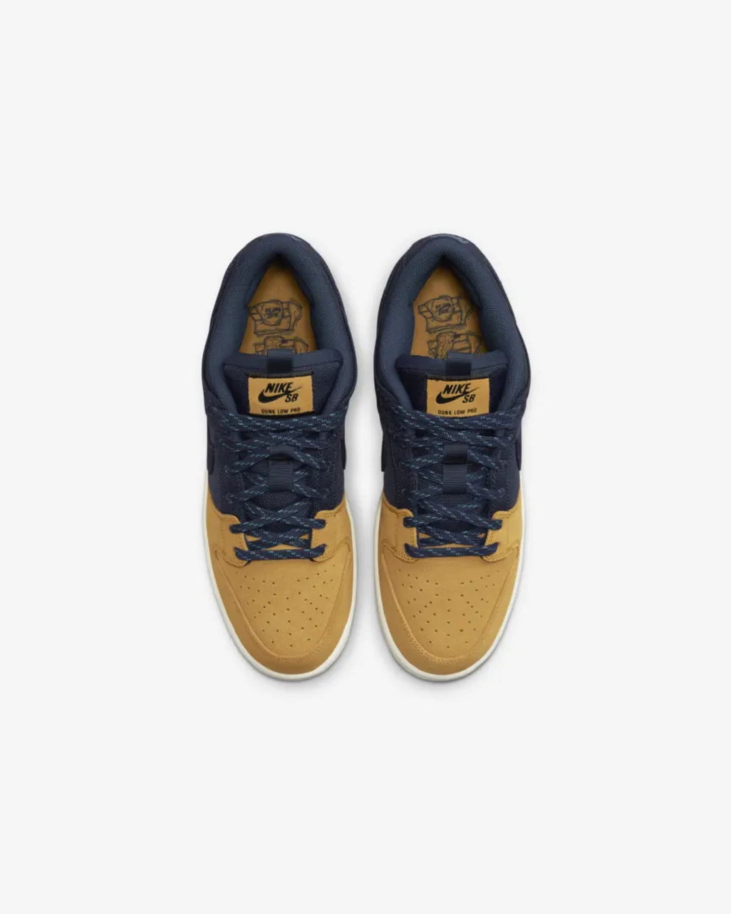 NIKE SB DUNK LOW PRO PRM - MIDNIGHT NAVY