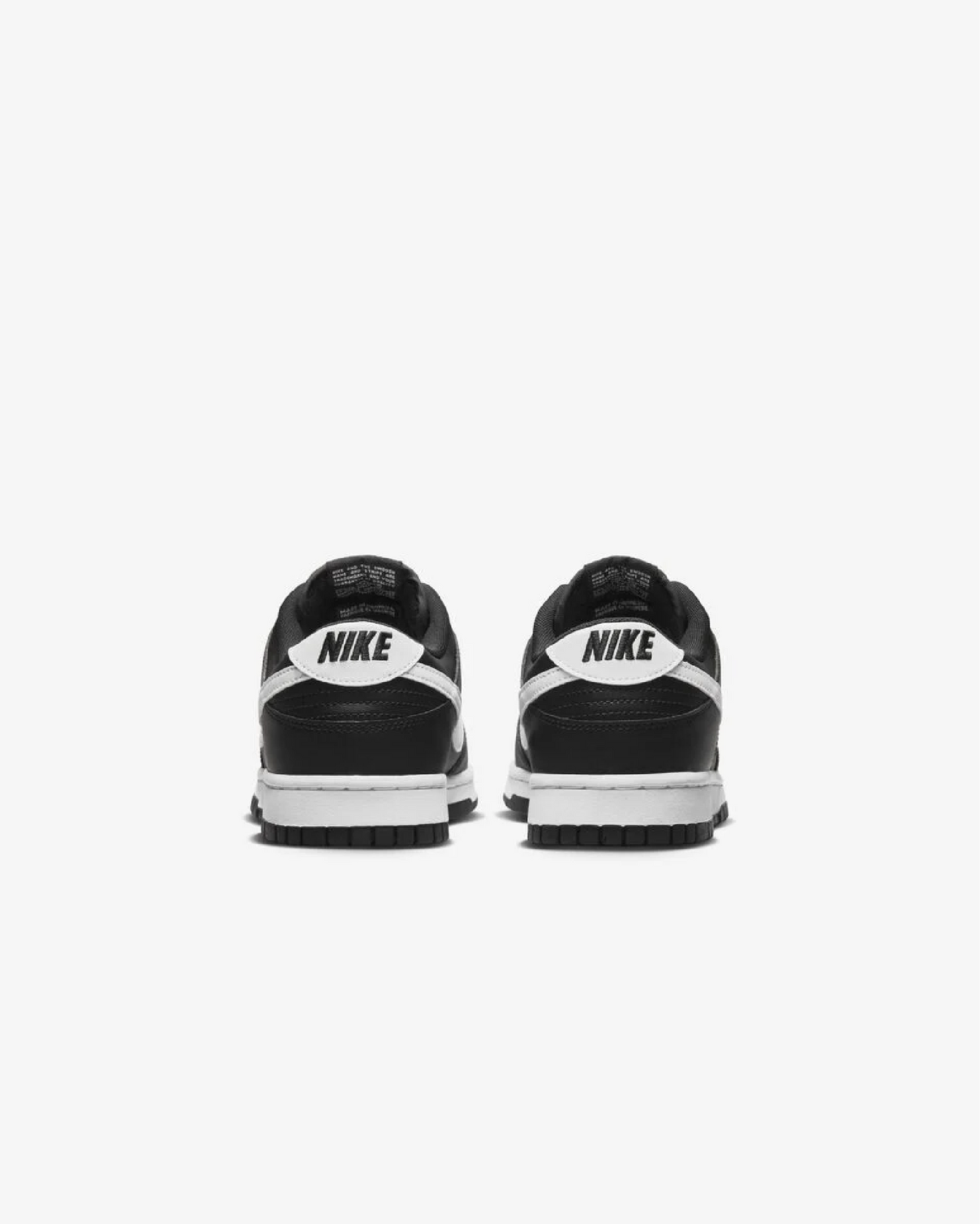NIKE DUNK LOW RETRO - BLACK WHITE
