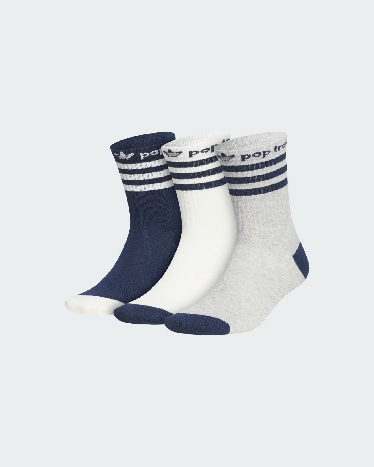 ADIDAS POP 3PK SOCK - MIXTO