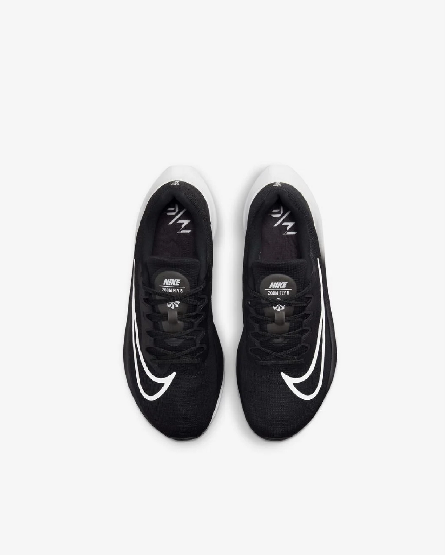 NIKE ZOOM FLY 5 - BLACK WHITE