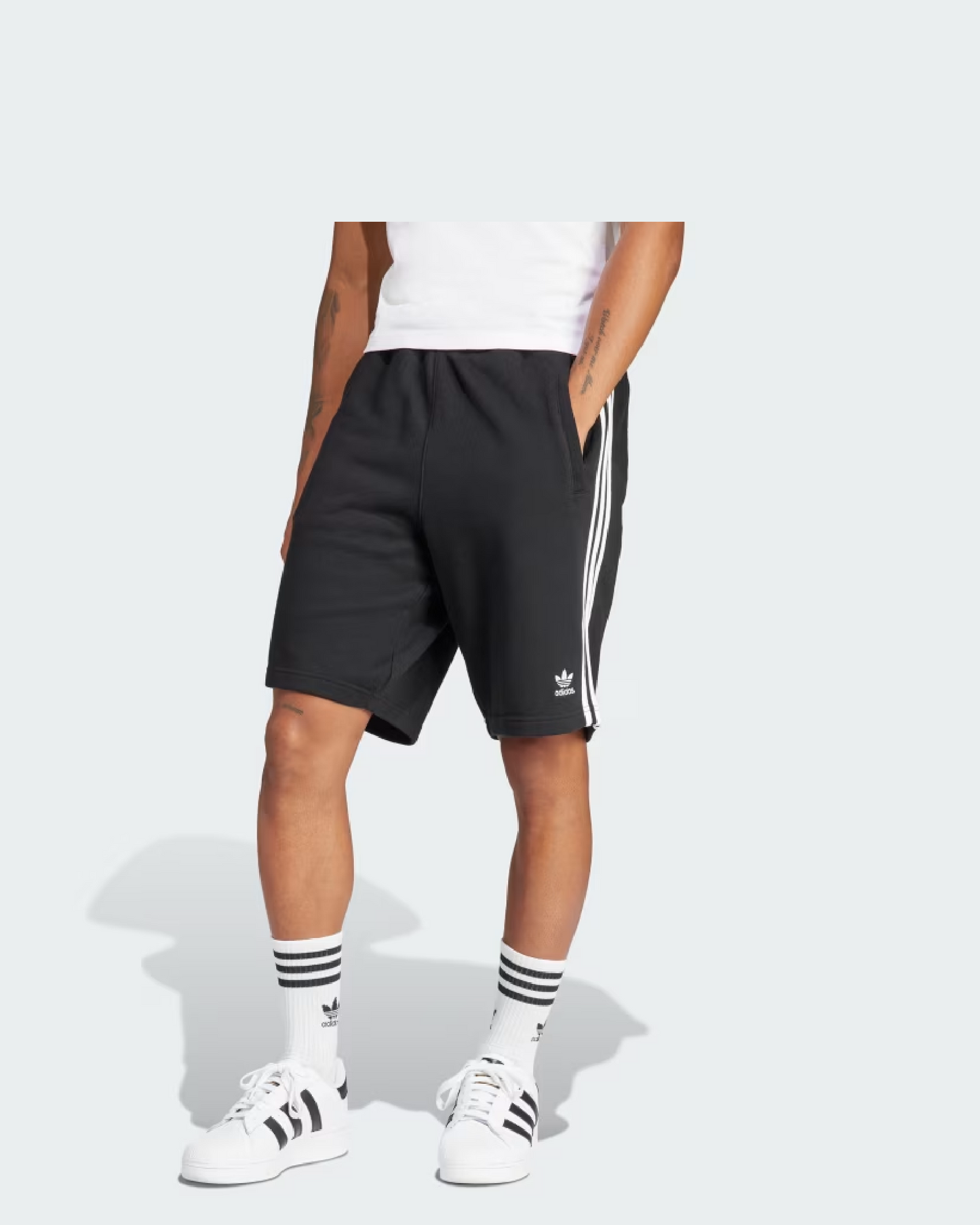 ADIDAS 3STRIPE SHORT - BLACK
