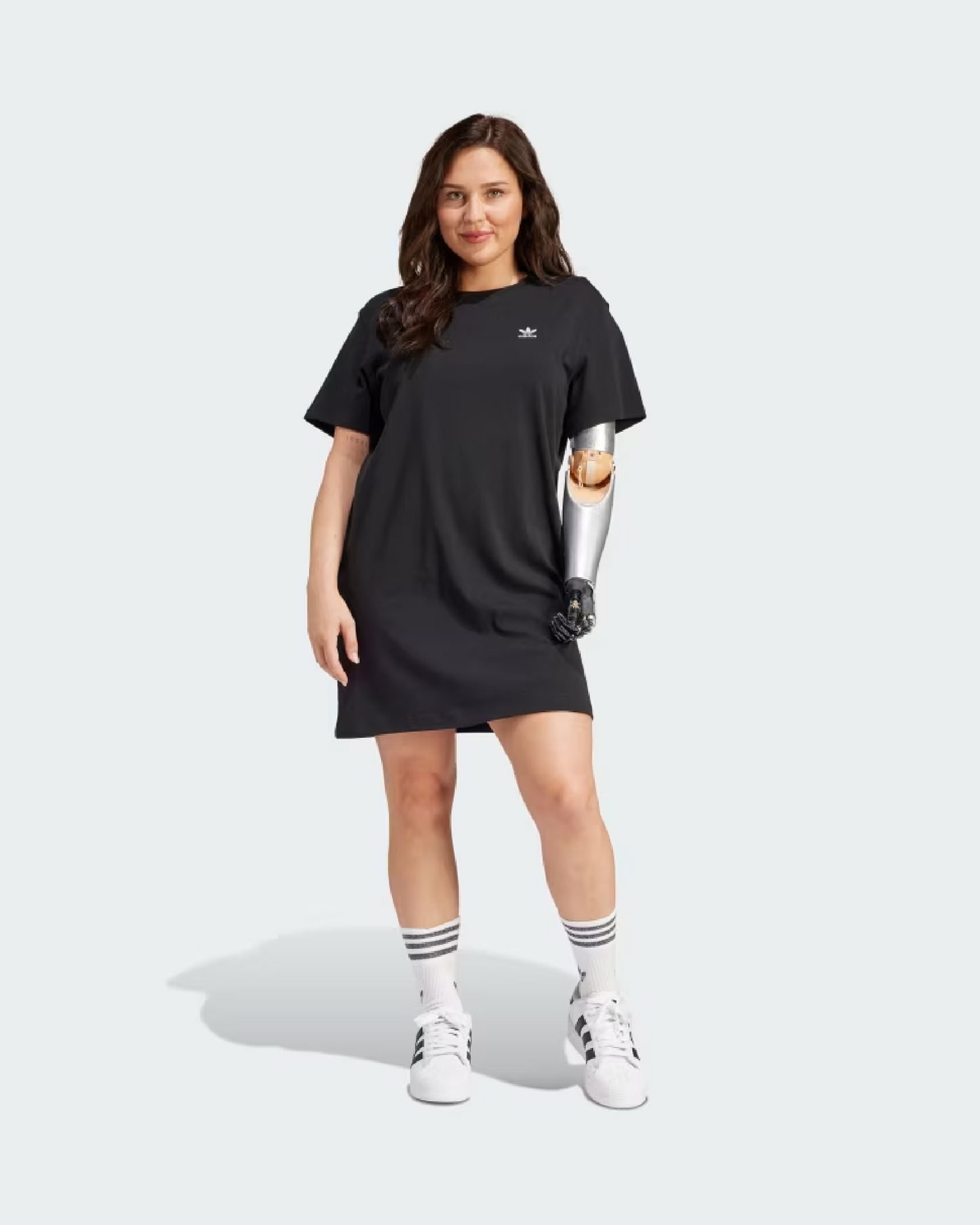 ADIDAS TREFOIL DRESS - BLACK