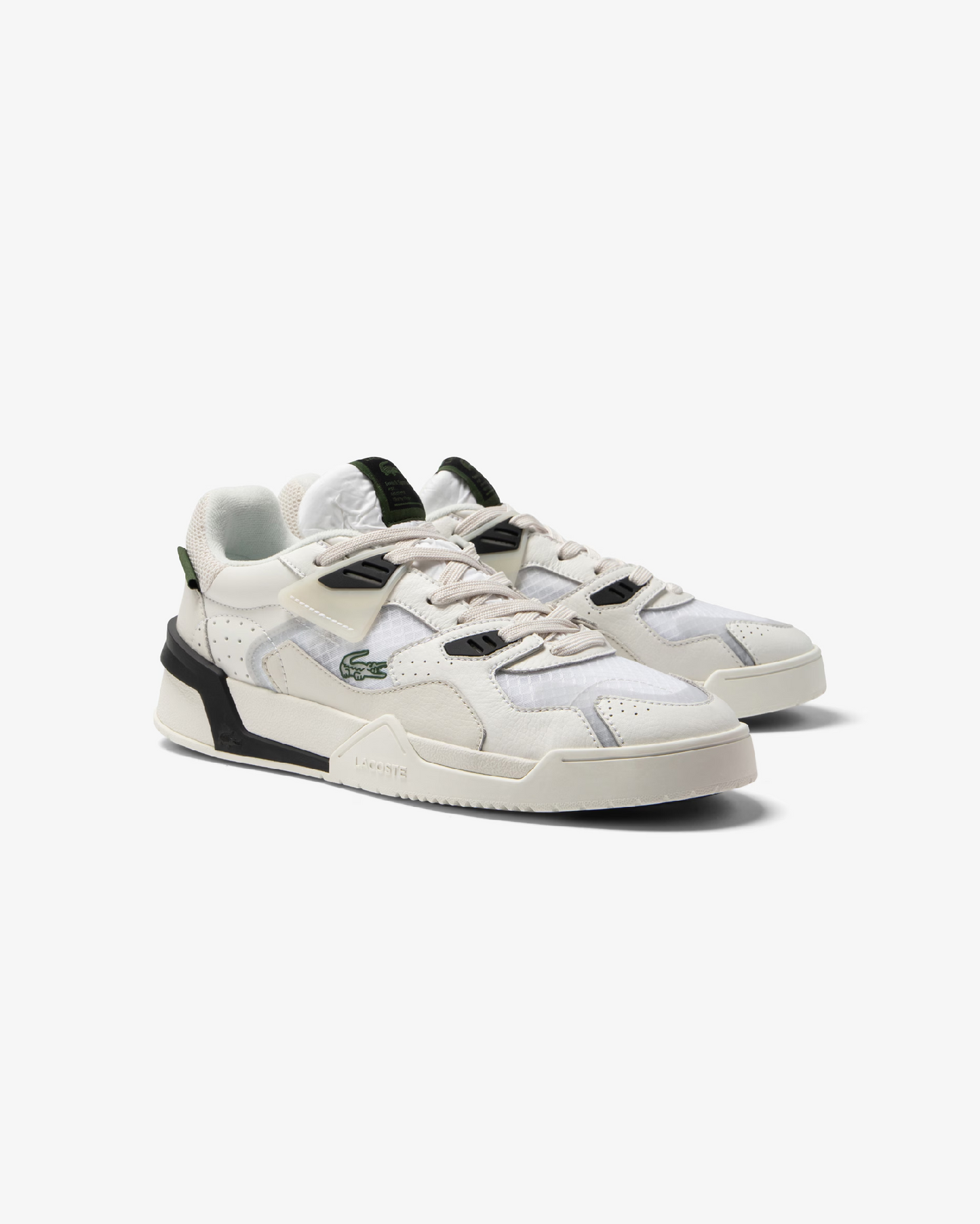 LACOSTE  LT 125 123 1 SMA  "WHT/OFF/WHT"