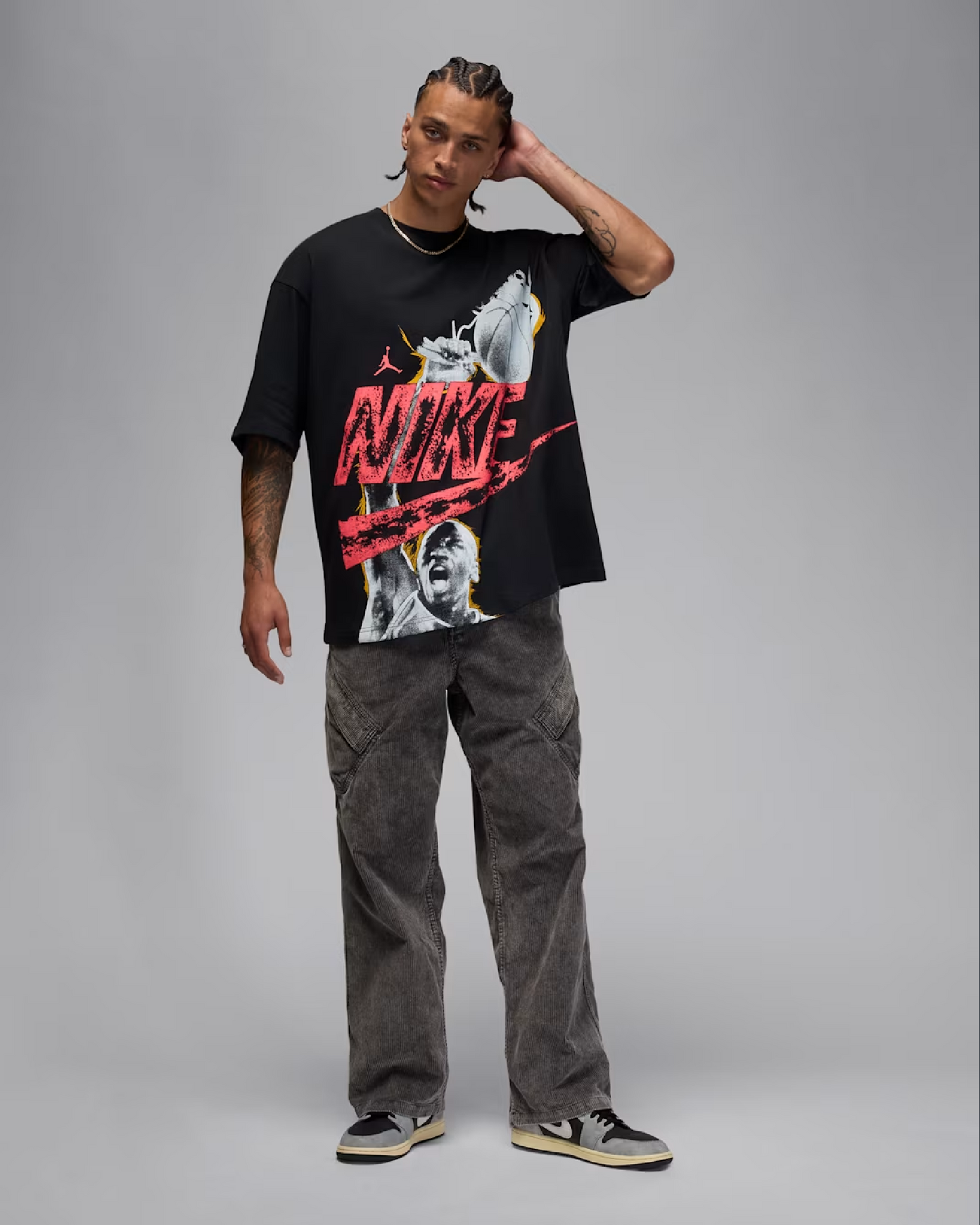 HQ9093-010 - REISSUE OVERSIZED GRAPHIC SHORT SLEEVE