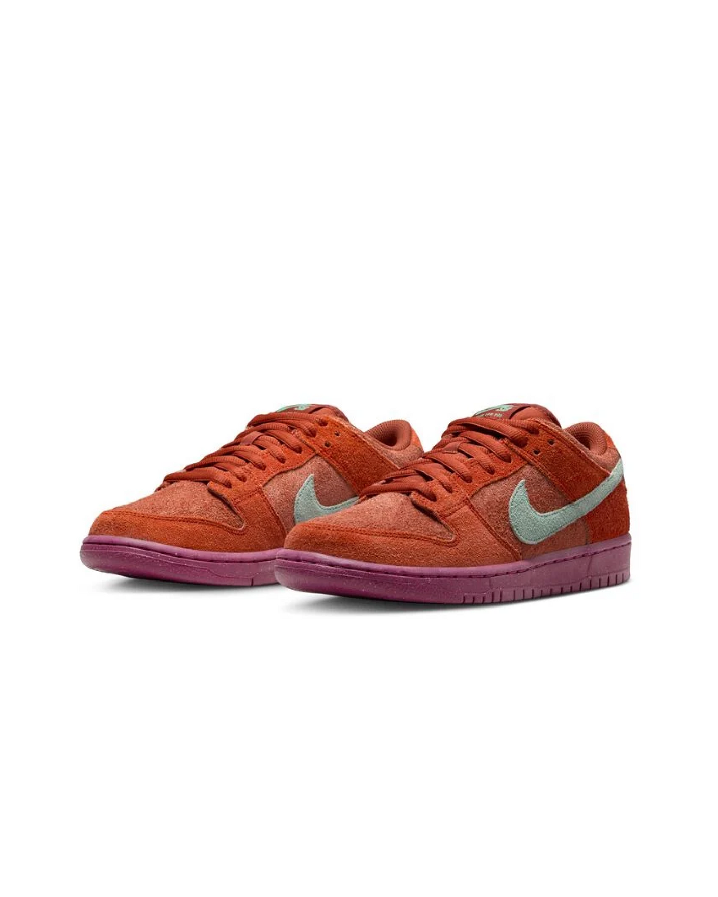NIKE SB DUNK LOW PRO PRM - MYSTIC RED